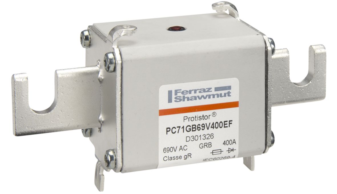 D301326 - Protistor SB fuse-link gR, 690VAC, size 71, 400A, EF for bolted connections